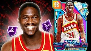 *FREE* GALAXY OPAL DOMINIQUE WILKINS GAMEPLAY!! NIQUE IS AN ELITE 6'8 FREE SG IN NBA 2K24 MyTEAM!!