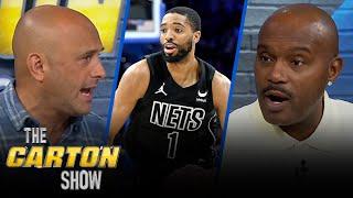 Knicks trade for Mikal Bridges, Does he make New York a title contender? | NBA | THE CARTON SHOW