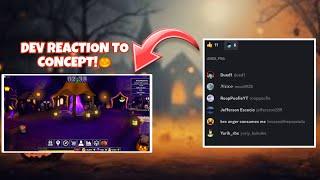 DUED1 REACTED TO A CONCEPT!| Roblox Survive The Killer