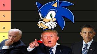 Trump, Biden, and Obama Make a Sonic Game Tier List