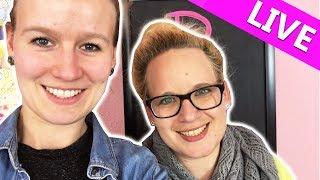 DIY Inspiration LIVE Studiotour | Eva & Kathi zeigen ihr Bastel Studio | Ihr könnt Fragen stellen