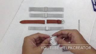 How to Adjust Metal Wrist Band Watch (Stainless Steel)