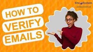 How to verify email list - Download and install sky email verifier in the discription below - #email