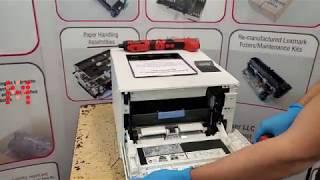 Installing The Transfer Belt In The HP M452 M377 M477 M454 M479 Laser Printer RM2-6454