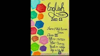 English Project*Term-2-Class-12
