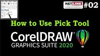 How to Use Pick tool in Corel Draw | Basic to Advance Corel Draw | Corel Draw in hindi