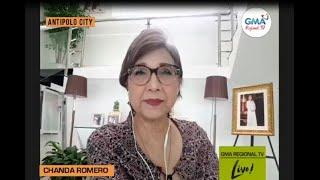 GMA Regional TV Live: Kapuso Actress Chanda Romero Kumustahon Karon nga Panahon sa Quarantine