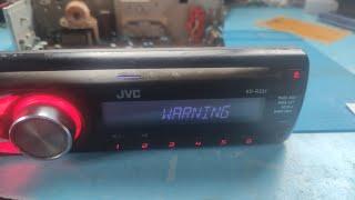 Ошибки JVC - warning chk wiring then reset unit, protecting, miswarning chk wiring the reset unit