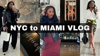 living in both New York City and Miami is a vibe weekly vlog 