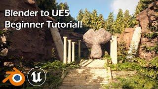 Learn Unreal Engine 5 for Blender Users - UE5 Beginner Tutorial