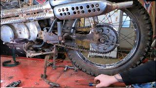 Easy alignment & tensioning of your Motorcycle Chain -No Special Tools