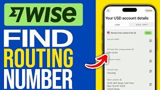 How To Find TransferWise WISE Routing Number (2024)