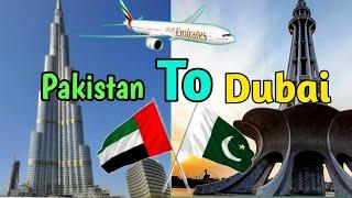 Pakistan To Dubai in  Lahore Airport With Emirates Flight (First time Travel)