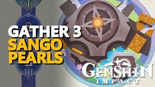 Gather 3 Sango Pearls Genshin Impact