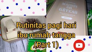 Rutinitas Pagi Hari Ibu Rumah Tangga Mulai Dari Setrika Baju Sampai Menyiapkan Bekal Anak #rutinitas