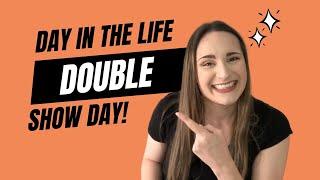 DOUBLE SHOW DAY VLOG // Day in the life of a double show day as a dresser on Rocky Horror!