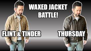 Thursday Boots Waxed Canvas Field Jacket vs Flint & Tinder Flannel-Lined Waxed Trucker - Comparison