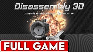 Disassembly 3D Full Game Walkthrough Longplay