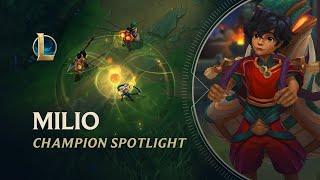 Champion Spotlight: Milio | Gameplay – League of Legends