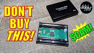 Don't buy this 8TB SSD Scam