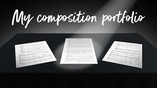 EXPOSING My Music Composition Portfolio (that got accepted to Juilliard)