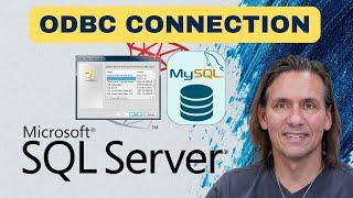 How to create a ODBC Connection to mySQL in Microsoft SQL Server # #mysql #dataanalyst #odbc