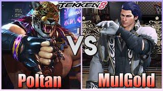 Tekken 8  ▰ Poltan (king) vs MulGold (Claudio) ▰ Ranked Matches