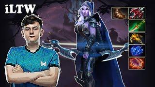 iLTW - Drow Ranger Safelane with MinD ContRoL Undying | Dota 2 7.31b Gameplay