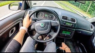 2009 Skoda Roomster [1.4 16V 85HP] | POV Test Drive #1284 Joe Black