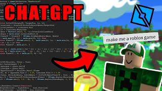 Using CHATGPT to Make a Roblox Game!