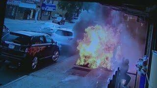 Man survives transformer explosion