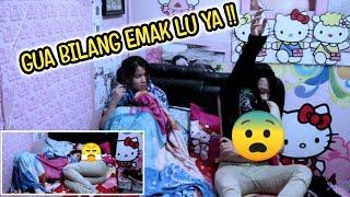 PRANK TIDUR! ADIK KANDUNG SENDIRI ! BEGINI JADINYA