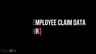 Creating Employees Claim Data by Admin HR