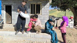 Buying Materials by Rasoul and Taking care of Afsaneh By Mohammad and Grandma