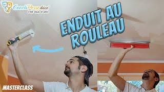 Appliquer un enduit au rouleau et ratisser l'ouvrage - MASTERCLASS