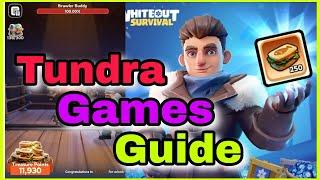 Whiteout Survival Tundra Games event guide