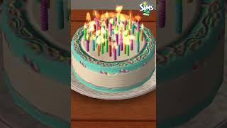 Birthday Cake - Sims 1 vs Sims 2 vs Sims 3 vs Sims 4