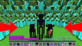 ENDERMANS VS 1000000 ZOMBIE IN MINECRAFT! ENDERMAN LIFE ALL EPISODES MINECRAFT