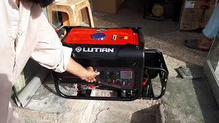 LUTIAN LT3600ES Generator - Startup Checking - Low Noise Level