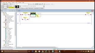 Ladder logic of DOL starter