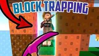 BLOCK TRAPPING | Roblox Skywars