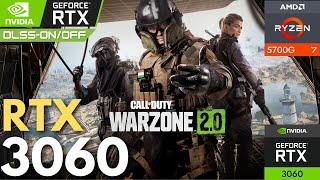 Unleashing Power: RTX 3060 + Ryzen 7 5700g in Call of Duty Warzone 2.0!