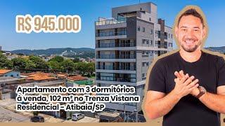  Apartamento semi-mobiliado em excelente localização de Atibaia/SP - confira!