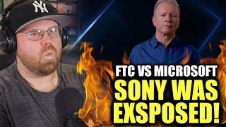 Sony was "EXPOSED" During the FTC vs Microsoft Case!!!