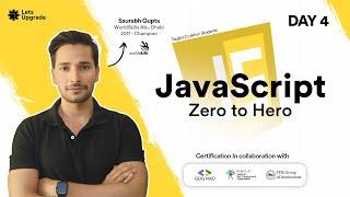 Day 4 | ES6, Classes & DOM | JavaScript Zero to Hero (5 Days)