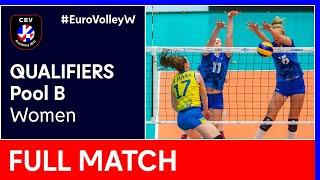 Sweden vs. Ukraine - CEV EuroVolley 2021 Qualifiers Women