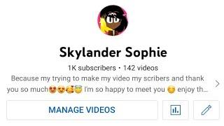 thank you so much about my 1k subscribers thank you 