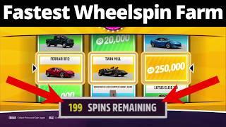 Forza Horizon 5 NEW BEST way to Farm SUPER WHEELSPINS & MONEY! (How to get Wheelspins & Credits)