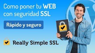  Configura tu SSL con Really Simple SSL en WordPress 