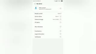 REDMI 4X/REDMI 4 Miui ID 8.5.10 Rom